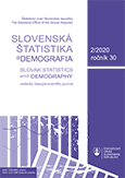 Slovenská štatistika a demografia 2/2020 / Slovak Statistics and Demography 2/2020
